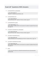 Exam - Questions With Answers