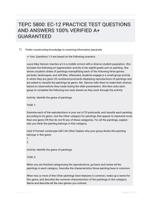 TEPC 5800: EC-12 PRACTICE TEST QUESTIONS AND ANSWERS 100% VERIFIED A+ GUARANTEED