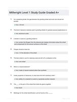 Millwright Level 1 Study Guide Rated A+