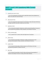 WSET Level 2 |95 Questions| With Correct Answers.