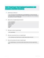 522- Final Exam Test Updated Questions and Answers (Verified Answers)
