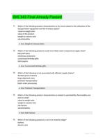 IDIS 343 Final Already Passed