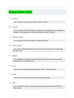 Alteryx Exam- Tools