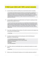 3 ISQS exam 2024 with 100% correct answers