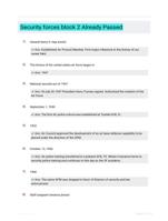 Security forces block 2 Already Passed