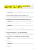 Li/LE Module 5 27 CORRECTLY ANSWERED QUESTIONS LATEST UPDATE