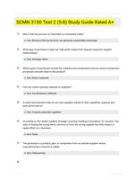 SCMN 3150 Test 2 (5-8) Study Guide Rated A+