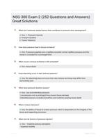 NSG-300 Exam 2 (252 Questions and Answers) Great Solutions