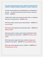 APCO EMD EXAM 2024-2025 |ACTUAL COMPLETE QUESTIONS AND  CORRECT ANSWERS (VERIFIED ANSWERS ) ALREADY GRADED A+