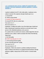 LJU 1A EXAM 2024-2025 |ACTUAL COMPLETE QUESTIONS AND  CORRECT DETAILED ANSWERS (VERIFIED ANSWERS ) ALREADY  GRADED A+