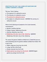 IRRSP PRACTICE TEST 2024 /COMPLETE QUESTIONS AND  CORRECT ANSWERS /A GRADED