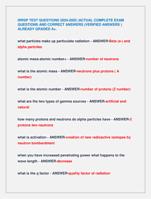 IRRSP TEST QUESTIONS 2024-2025 |ACTUAL COMPLETE EXAM  QUESTIONS AND CORRECT ANSWERS (VERIFIED ANSWERS )  ALREADY GRADED A+