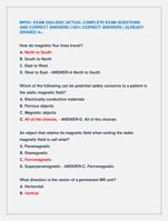 MRSO EXAM 2024-2025 |ACTUAL COMPLETE EXAM QUESTIONS  AND CORRECT ANSWERS (100% CORRECT ANSWERS ) ALREADY  GRADED A+