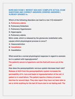 NURS 8022 EXAM 3 NEWEST 2024-2025 /COMPLETE ACTUAL EXAM  QUESTIONS AND CORRECT ANSWERS