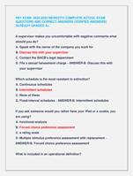 RBT EXAM 2024-2025 NEWEST!!! COMPLETE ACTUAL EXAM  QUESTIONS AND CORRECT ANSWERS (VERIFIED ANSWERS)  ALREADY GRADED A+