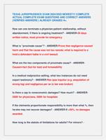 TEXAS JURISPRUDENCE EXAM 2024/2025 NEWEST!!! COMPLETE  ACTUAL COMPLETE EXAM QUESTIONS AND CORRECT ANSWERS