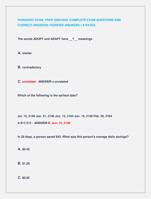 WONDERIC EXAM PREP 2024/2025 /COMPLETE EXAM QUESTIONS AND  CORRECT ANSWERS (VERIFIED ANSWERS ) A RATED.