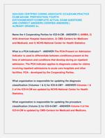 2024/2025 CERTIFIED CODING ASSOCIATE (CCA)EXAM,PRACTICE  EXAM &EXAM PREPARATION( FOURTH  EDITION)NEWEST!!!