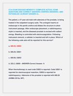 CCA EXAM 2024/2025 NEWEST!!! /COMPLETE ACTUAL EXAM  QUESTIONS AND CORRECT ANSWERS (VERIFIED ANSWERS )