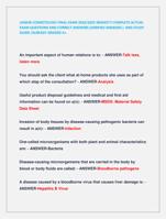 JUNIOR COSMETOLOGY FINAL EXAM 2024/2025 NEWEST!! COMPLETE ACTUAL  EXAM QUESTIONS AND CORRECT ANSWERS (VERIFIED ANSWERS