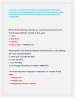 CALIFORNIA FLUOROSCPY TEST 2024/CALIFORNIA FLUOROSCOPY EXAM  2024/2025 EXAM NEWEST VERSION!! COMPLETE ACTUAL EXAM