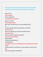NHA CCMA STUDY GUIDE 2024/2025 COMPLETE QUESTIONS AND CORRECT  ANSWERS (VERIFIED ANSWERS ) ALREADY GRADED.PASS GUARANTEED