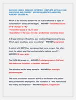 NGR 6200 EXAM 3 2024/2025 (UPDATED) COMPLETE ACTUAL EXAM  QUESTIONS AND CORRECT ANSWERS (VERIFIED ANSWERS)