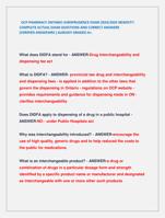 OCP PHARMACY ONTARIO JURISPRUDENCE EXAM 2024/2025 NEWEST!!  COMPLETE ACTUAL EXAM QUESTIONS AND CORRECT ANSWERS