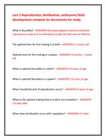 Lect 2 Reproduction, fertilization, embryonic/fetal  development compete  exam