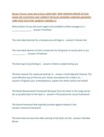 Barber Practice State Board Exam 2025