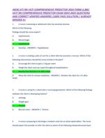 NGN} ATI RN VATI COMPREHENSIVE PREDICTOR 2025