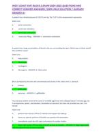 WEST COAST EMT BLOCK 2 EXAM 2025