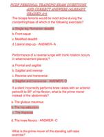 NCSF PERSONAL TRAINING EXAM QUESTIONS AND CORRECT ANSWERS (ALREADY GRADED A+