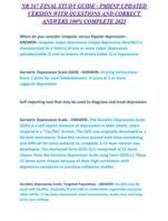 NR 547 Final Study Guide exam 2025