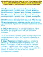 NR576 NR 576 differential diagnosis