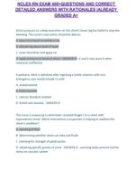 NCLEX-RN EXAM 2024-2025 EXAM Q&A