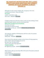 SSI ASSISTANT INSTRUCTOR PRE-TEST