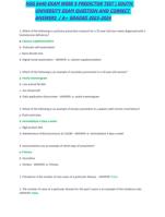 NSG 6440 EXAM  2024-2025 Q & ANSW