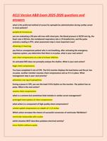 ACLS Version A&B Exam 2025-2026 questions and answers