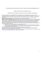 101  Community Needs Assessment Plan Priorities, Timelines, and Decision Making Protocols