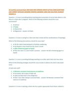 Ati nutrition proctored Exam 2024-2025