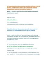 ATI Targeted Med Surge Gastrointestinal  exam 2025