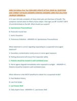 AMLS 3rd Edition Post Test 2024-2025