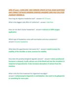 APEA 3P EXAM 3 2025 2025 UPDATED VERSION