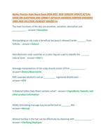 Barber Practice State Board Exam 2024-2025