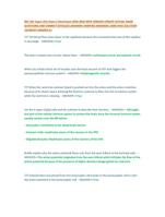 BIO 181 Capco ASU Exam 3 Final Exam