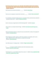 BIO 250 Microbiology Final Review Exam