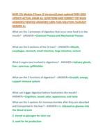 BIOD 121 Module 2 Exam 2024-2025