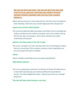 BSN HESI 266 MED SURG EXAM 2024-2025