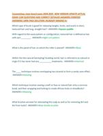 Cosmetology state board exam 2024-2025